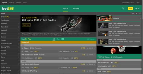 Bet365 Online NJ Sportsbook .
